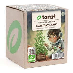 Zestaw do uprawy Gwiezdny Listek – Portulaka Warzywna (Portulaca oleracea) TORAF Seed Mission, nasiona w rakiecie PERUN